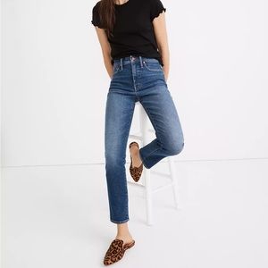 Madewell Stovepipe Jeans in Manchester Wash